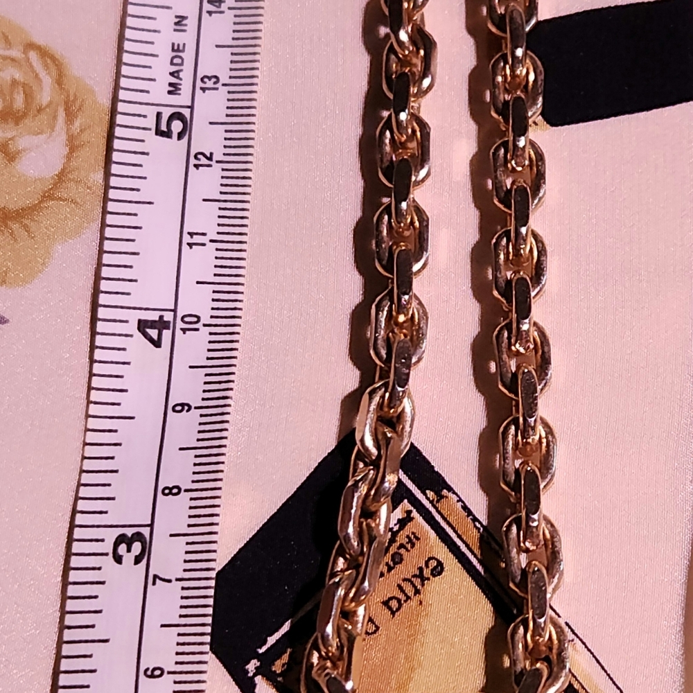 Grosse Germany 1973 ☆STAMPED☆ (🔥 Dior Designer) Necklace 12k 1/20 Gold - Picture 4 of 10